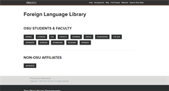 Desktop Screenshot of languagelab.it.ohio-state.edu